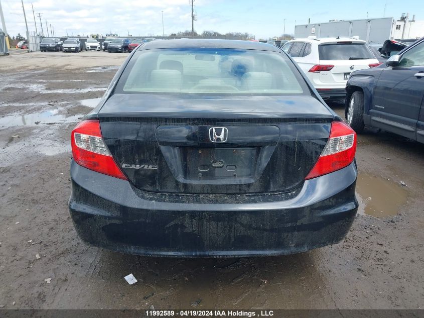 2012 Honda Civic Sdn VIN: 2HGFB2F41CH055200 Lot: 11992589