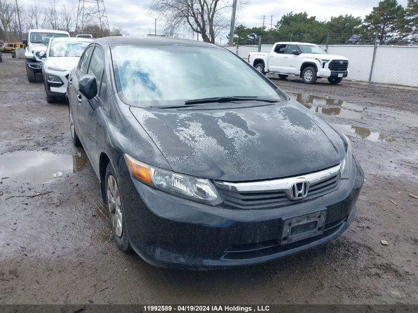 2012 Honda Civic Sdn VIN: 2HGFB2F41CH055200 Lot: 11992589