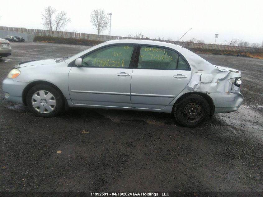 2007 Toyota Corolla Ce/Le/S VIN: 2T1BR30E87C726832 Lot: 11992591