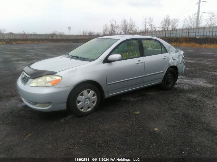 2007 Toyota Corolla Ce/Le/S VIN: 2T1BR30E87C726832 Lot: 11992591