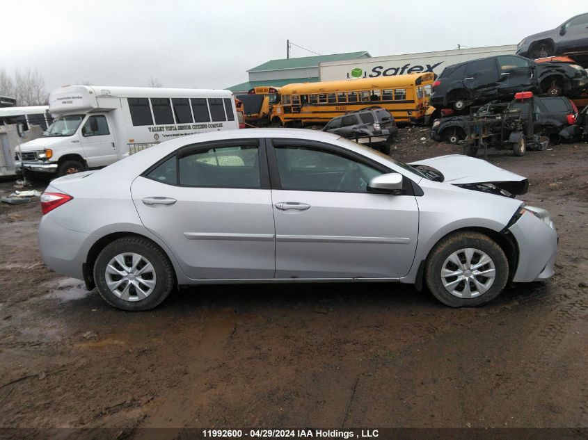 2015 Toyota Corolla L/Le/Le Pls/Prm/S/S Pls VIN: 2T1BURHE5FC452932 Lot: 11992600