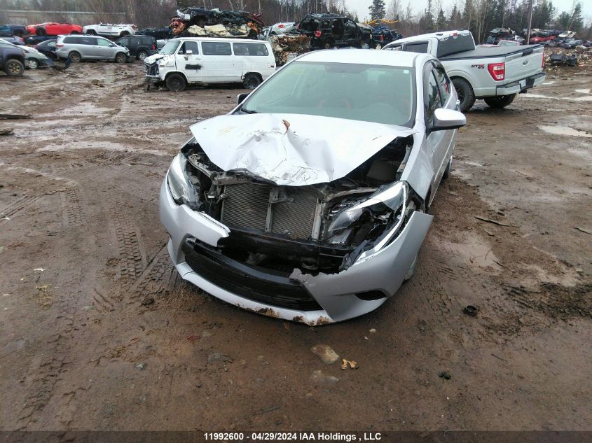 2015 Toyota Corolla L/Le/Le Pls/Prm/S/S Pls VIN: 2T1BURHE5FC452932 Lot: 11992600