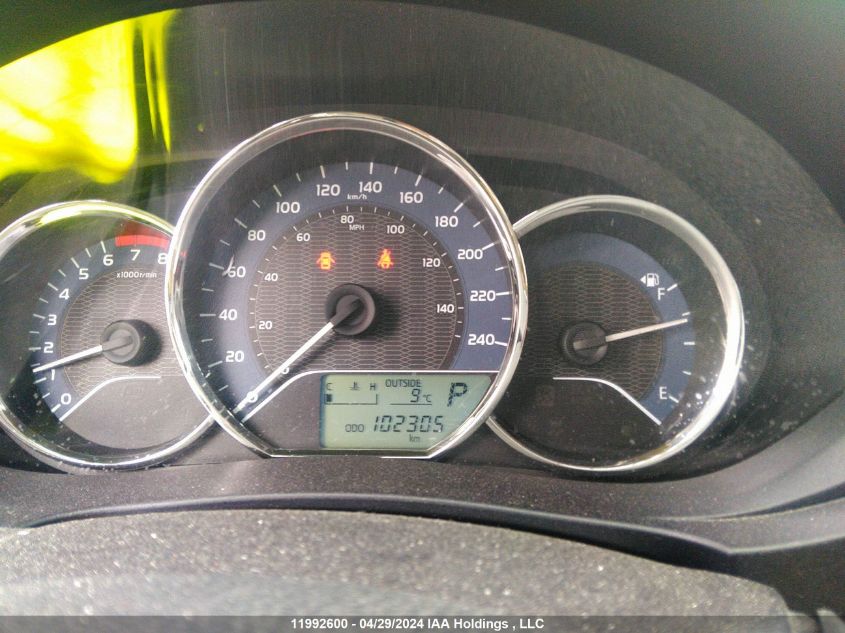 2015 Toyota Corolla L/Le/Le Pls/Prm/S/S Pls VIN: 2T1BURHE5FC452932 Lot: 11992600