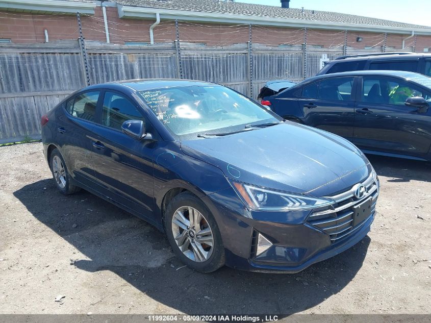 2020 Hyundai Elantra Sel/Value/Limited VIN: KMHD84LF7LU067608 Lot: 11992604