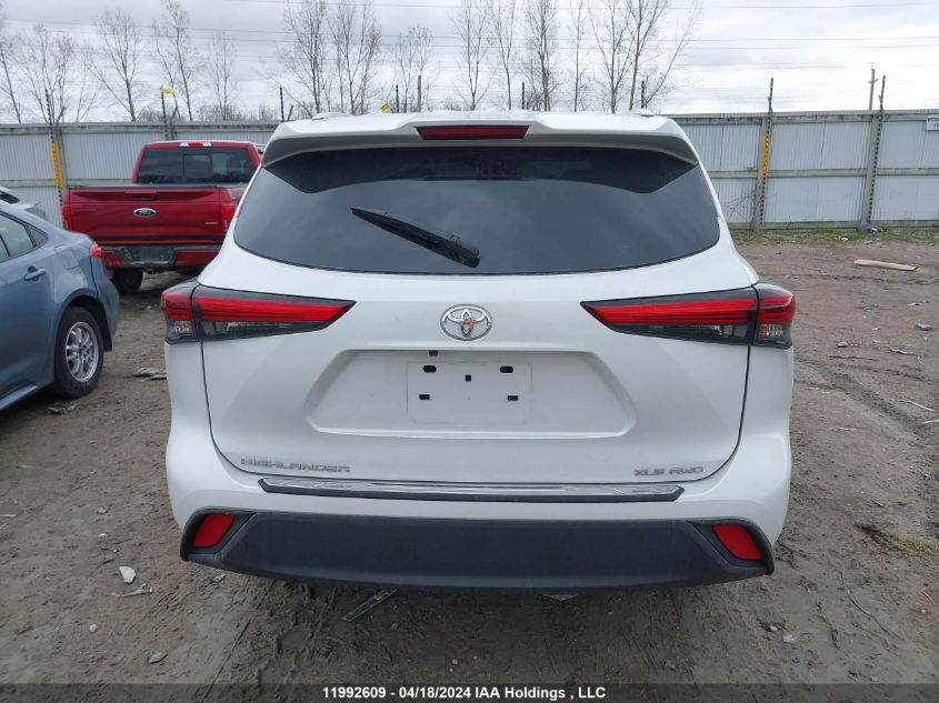 2023 Toyota Highlander L/Le/Xle/Limited/Platinum/Xse VIN: 5TDKDRBH8PS501732 Lot: 11992609