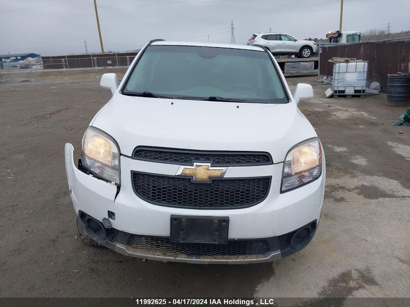 2012 Chevrolet Orlando VIN: KL77P2EM9CK706567 Lot: 11992625