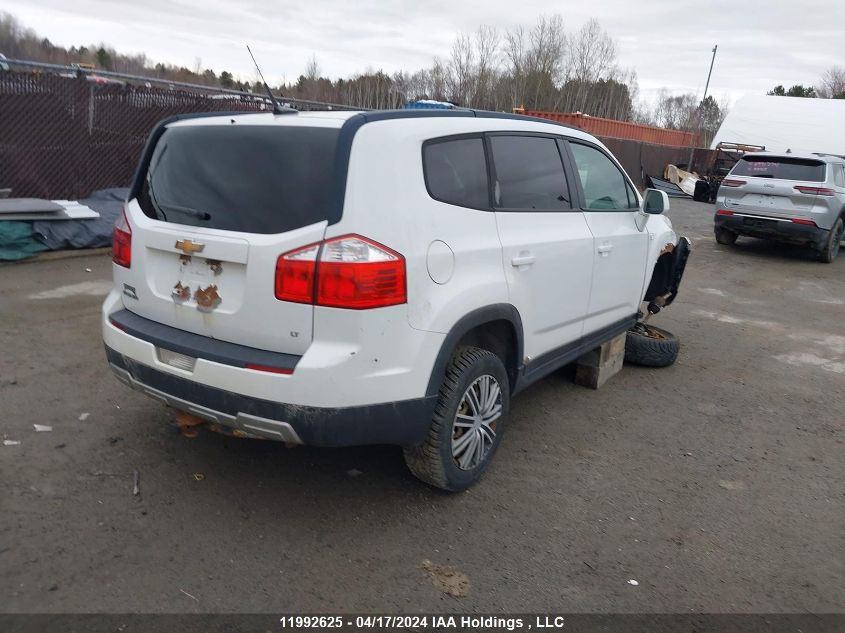 2012 Chevrolet Orlando VIN: KL77P2EM9CK706567 Lot: 11992625