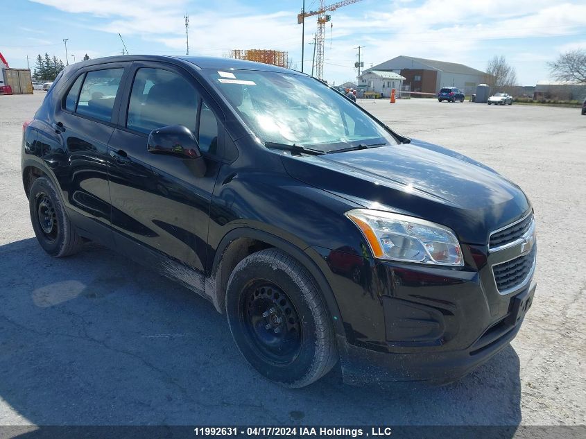 2015 Chevrolet Trax Ls VIN: 3GNCJKSB1FL153557 Lot: 11992631