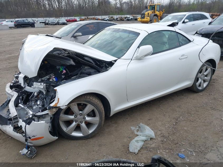 2010 Lexus Sc 430 VIN: JTHFN2EY3A9021443 Lot: 11992641