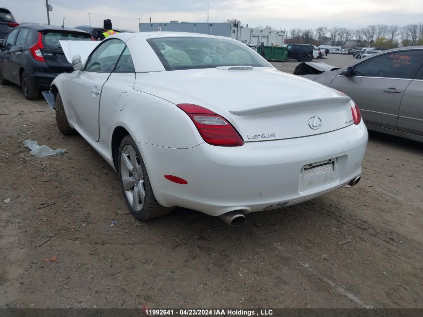 2010 Lexus Sc 430 VIN: JTHFN2EY3A9021443 Lot: 11992641