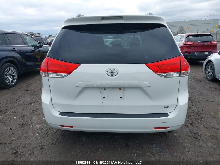 2013 Toyota Sienna Le VIN: 5TDKK3DC9DS351999 Lot: 11992663