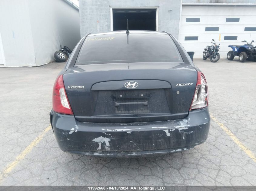 2009 Hyundai Accent Gls VIN: KMHCN45C69U346659 Lot: 11992668