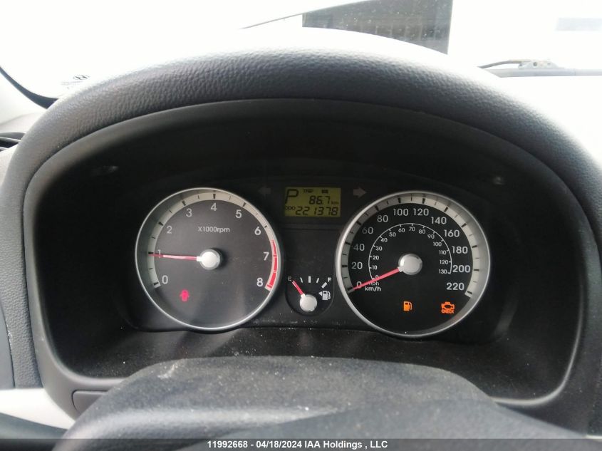 2009 Hyundai Accent Gls VIN: KMHCN45C69U346659 Lot: 11992668