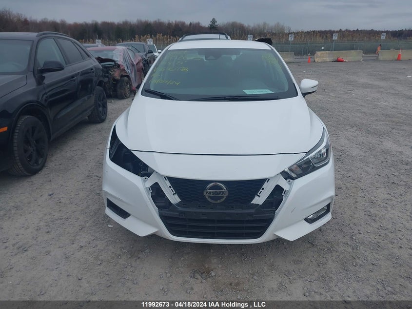 2021 Nissan Versa VIN: 3N1CN8DV9ML870778 Lot: 11992673