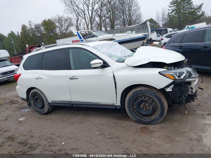 2019 Nissan Pathfinder S/Sl/Sv/Platinum VIN: 5N1DR2MM8KC599632 Lot: 11992690