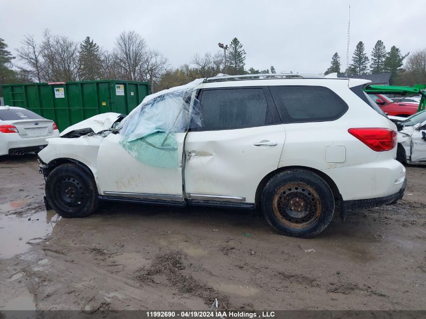 2019 Nissan Pathfinder S/Sl/Sv/Platinum VIN: 5N1DR2MM8KC599632 Lot: 11992690