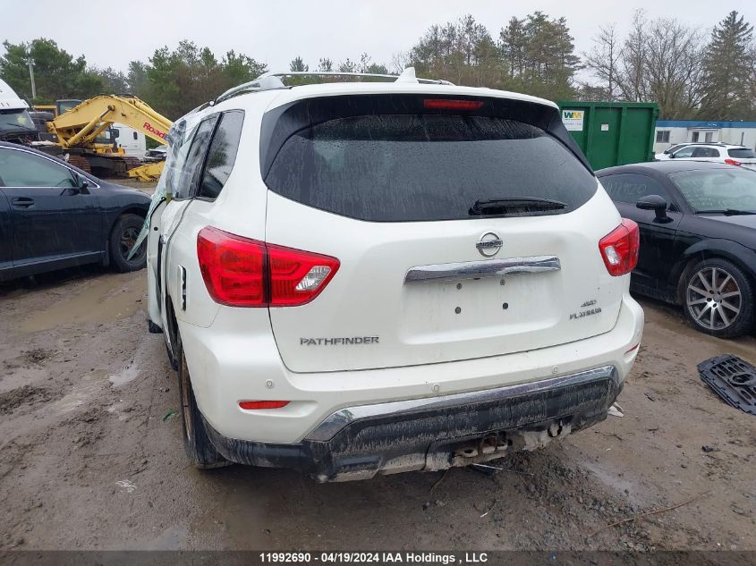 2019 Nissan Pathfinder S/Sl/Sv/Platinum VIN: 5N1DR2MM8KC599632 Lot: 11992690