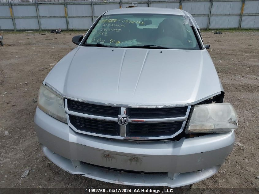 1B3LC56B09N542095 2009 Dodge Avenger Sxt