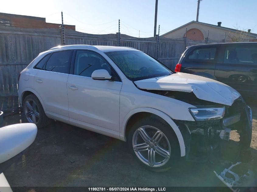 2015 Audi Q3 VIN: WA1FFEFS6FR010738 Lot: 11992781