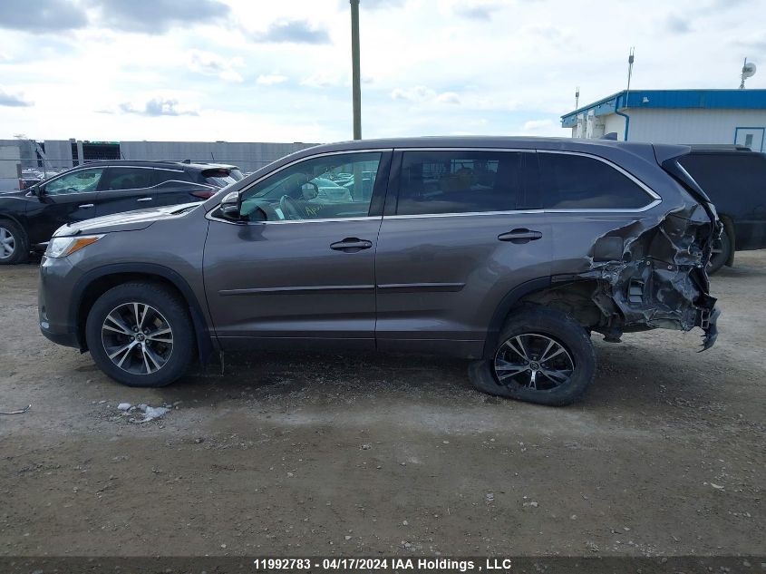 2018 Toyota Highlander Le/Le Plus VIN: 5TDBZRFH7JS830134 Lot: 11992783