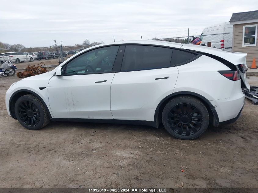 2022 Tesla Model Y VIN: 7SAYGAEE1NF339631 Lot: 11992819