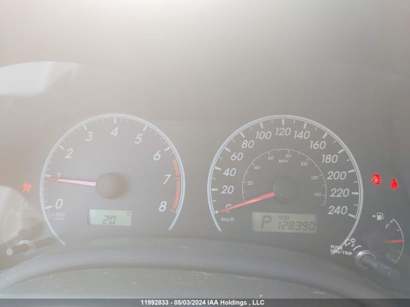 2010 Toyota Corolla VIN: 2T1BU4EE0AC278123 Lot: 11992833