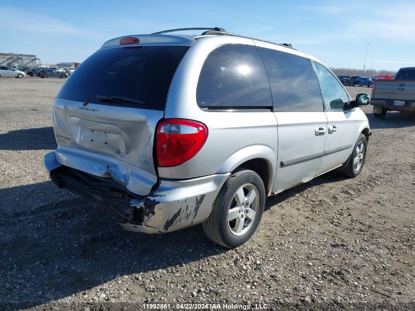 2007 Dodge Caravan Sxt VIN: 1D4GP45R27B226048 Lot: 11992851