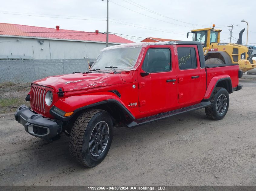 2020 Jeep Gladiator Overland VIN: 1C6HJTFG0LL114094 Lot: 11992866