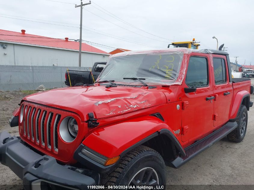 2020 Jeep Gladiator Overland VIN: 1C6HJTFG0LL114094 Lot: 11992866