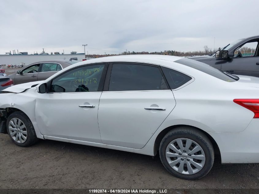 2017 Nissan Sentra S/Sv/Sr/Sl VIN: 3N1AB7AP7HY371812 Lot: 11992874