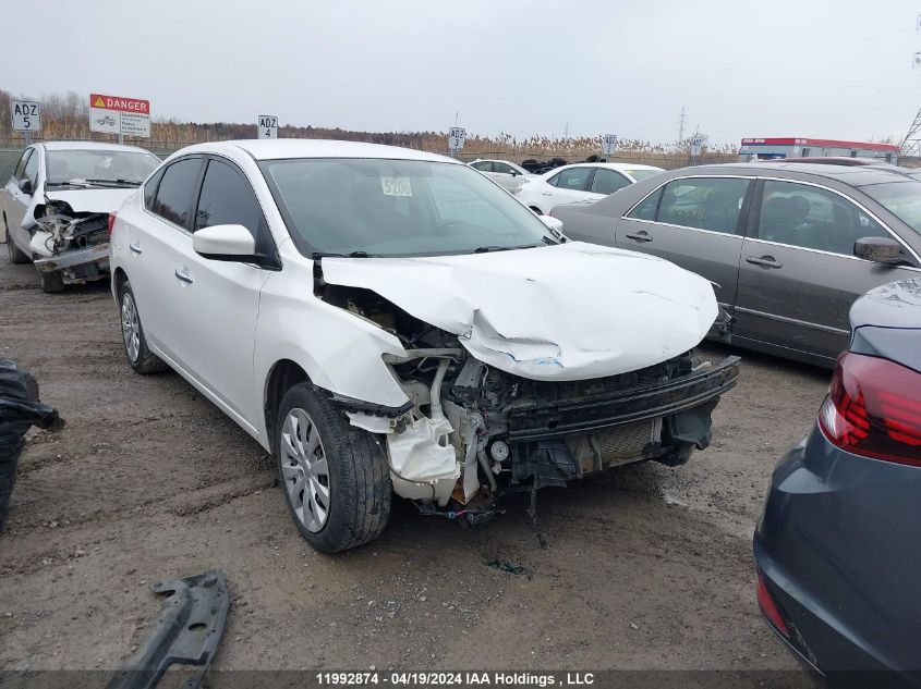 2017 Nissan Sentra S/Sv/Sr/Sl VIN: 3N1AB7AP7HY371812 Lot: 11992874