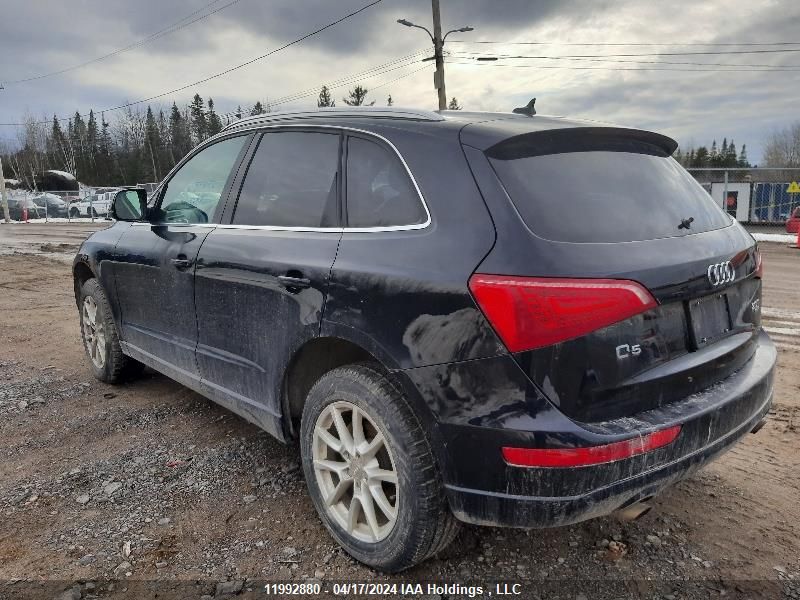 2012 Audi Q5 Prestige VIN: WA1VFCFP0CA092343 Lot: 11992880