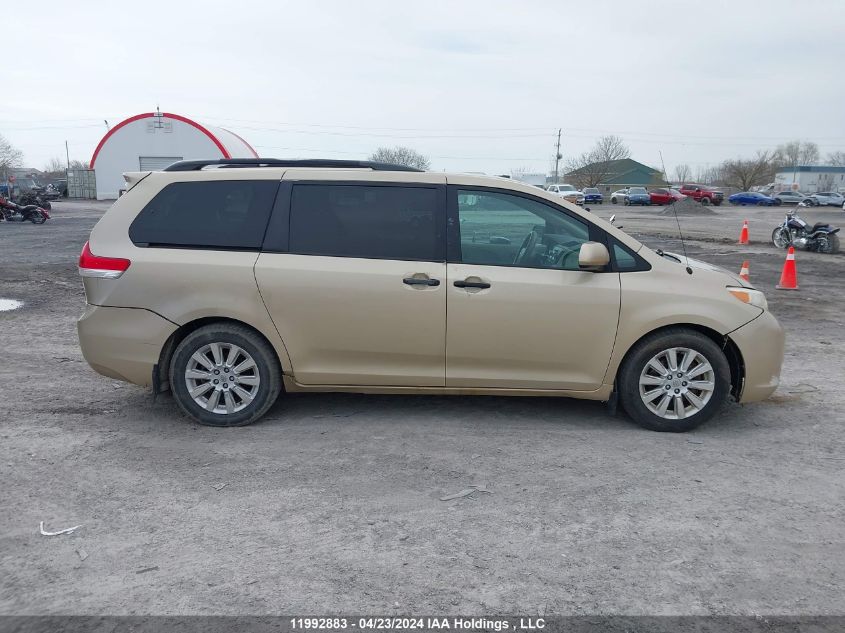 2011 Toyota Sienna VIN: 5TDZK3DC2BS008401 Lot: 11992883