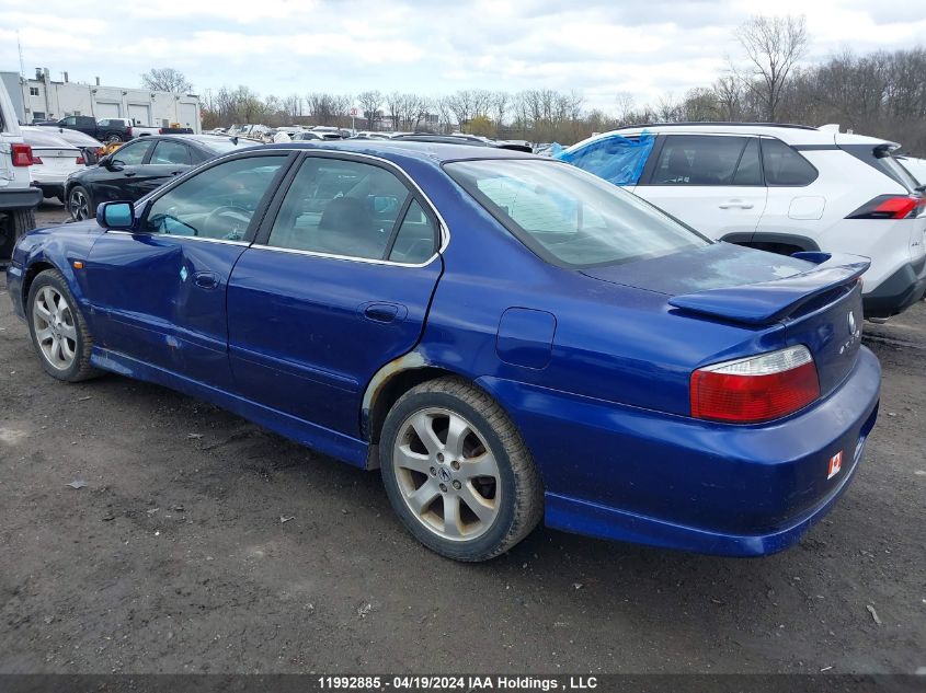 2003 Acura Tl VIN: 19UUA56083A805344 Lot: 11992885