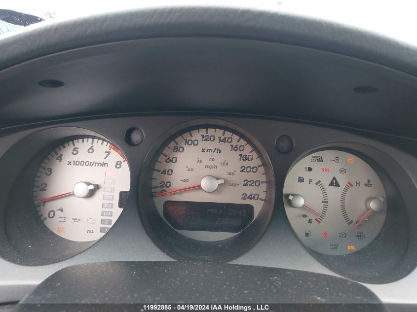 2003 Acura Tl VIN: 19UUA56083A805344 Lot: 11992885