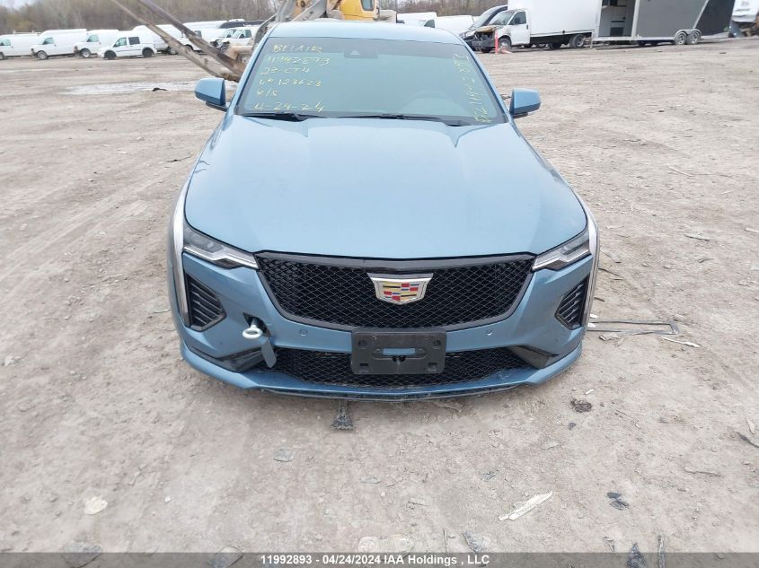 2023 Cadillac Ct4 VIN: 1G6DH5RL0P0123623 Lot: 11992893