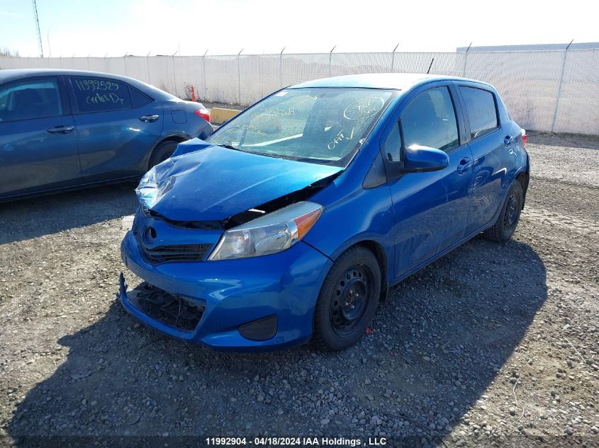 2013 Toyota Yaris VIN: JTDKTUD33DD550030 Lot: 39241355