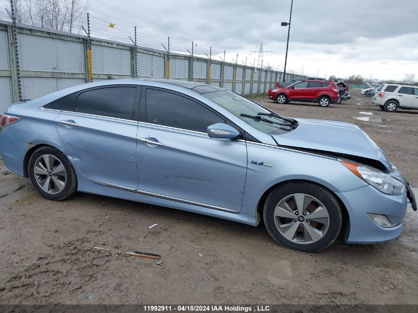 2012 Hyundai Sonata Hybrid VIN: KMHEC4A49CA059239 Lot: 11992911