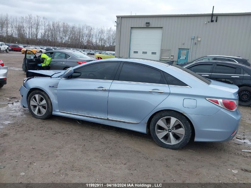 2012 Hyundai Sonata Hybrid VIN: KMHEC4A49CA059239 Lot: 11992911