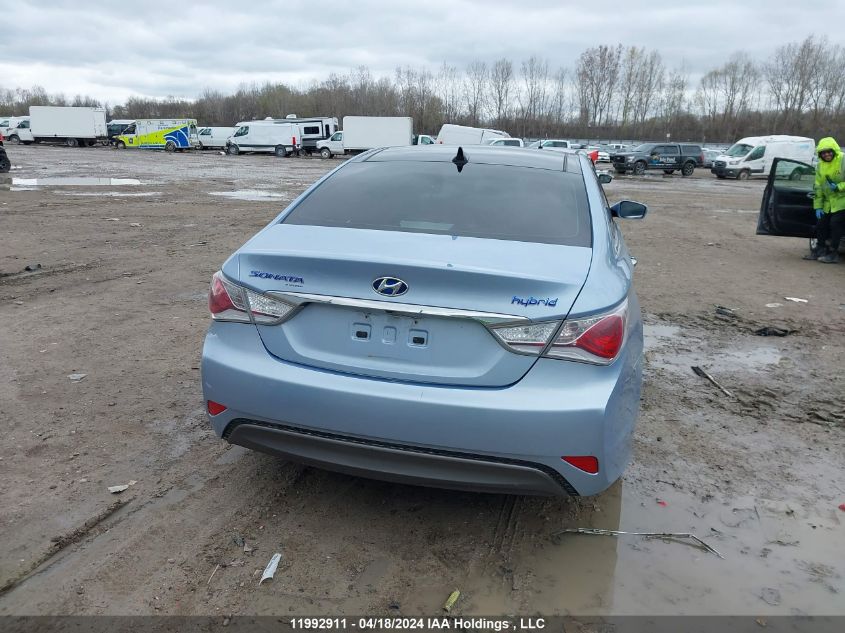 2012 Hyundai Sonata Hybrid VIN: KMHEC4A49CA059239 Lot: 11992911