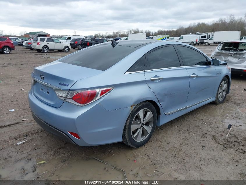 2012 Hyundai Sonata Hybrid VIN: KMHEC4A49CA059239 Lot: 11992911