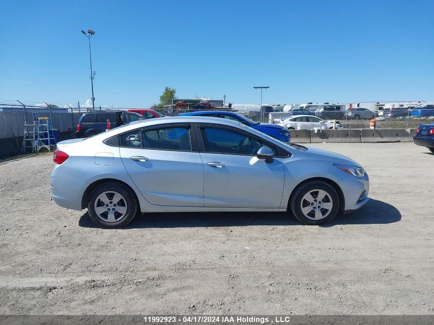 2018 Chevrolet Cruze Ls VIN: 1G1BC5SM3J7150697 Lot: 11992923