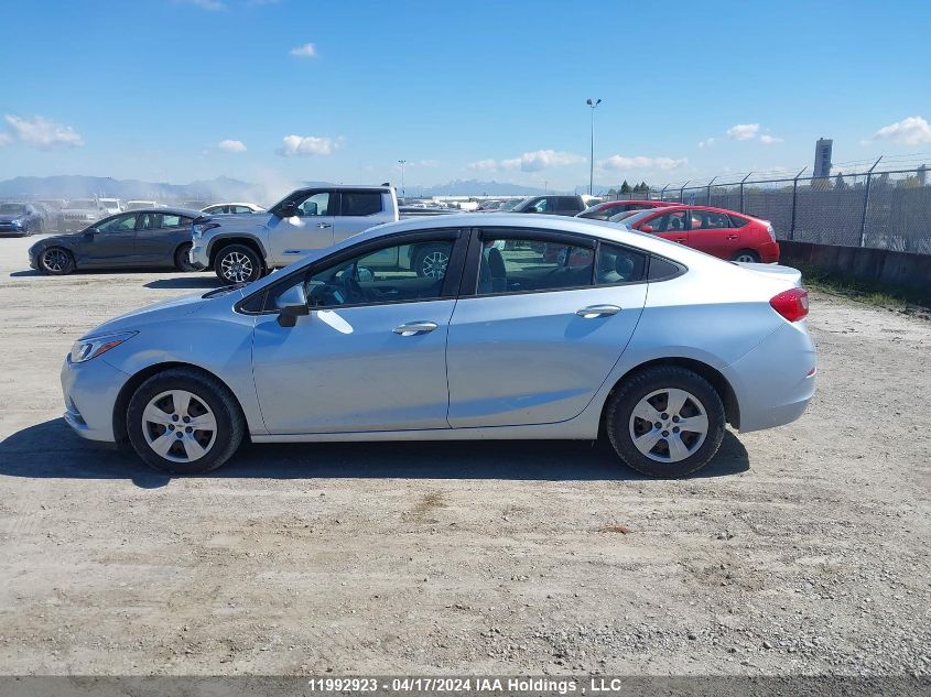 2018 Chevrolet Cruze Ls VIN: 1G1BC5SM3J7150697 Lot: 11992923