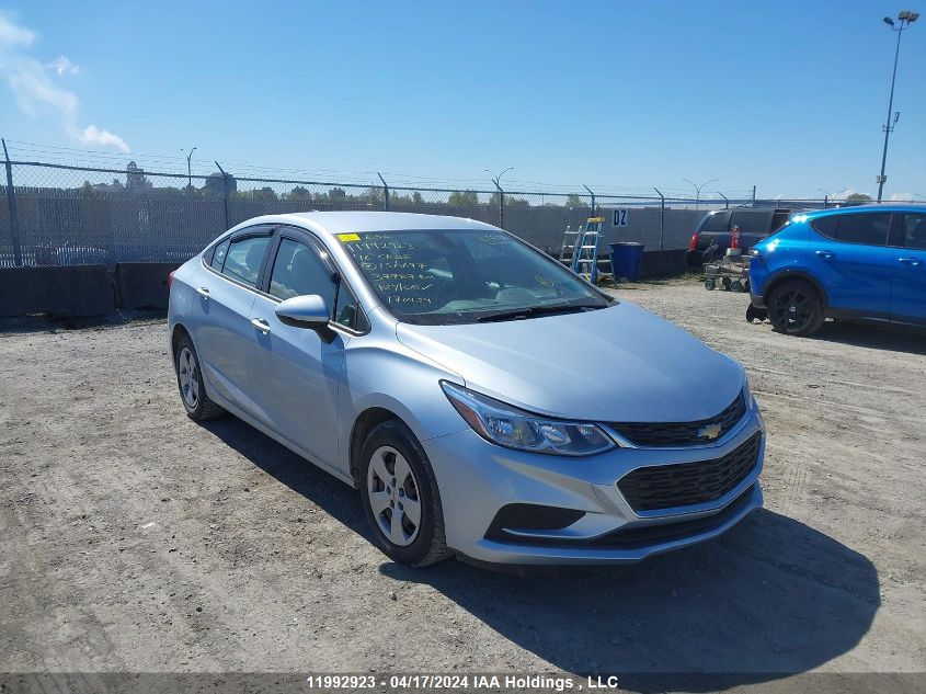 2018 Chevrolet Cruze Ls VIN: 1G1BC5SM3J7150697 Lot: 11992923