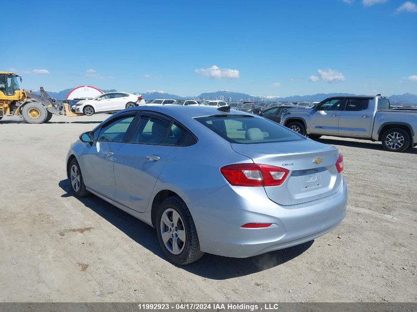 2018 Chevrolet Cruze Ls VIN: 1G1BC5SM3J7150697 Lot: 11992923