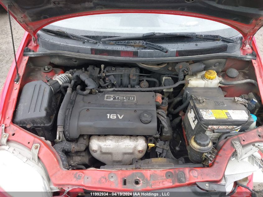 2005 Chevrolet Aveo VIN: KL1TG62625B325152 Lot: 11992934