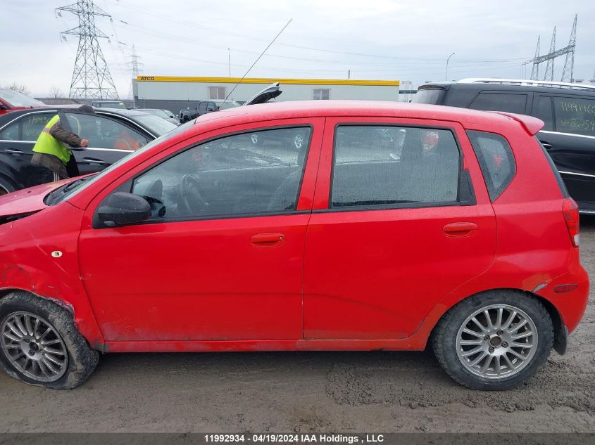 2005 Chevrolet Aveo VIN: KL1TG62625B325152 Lot: 11992934