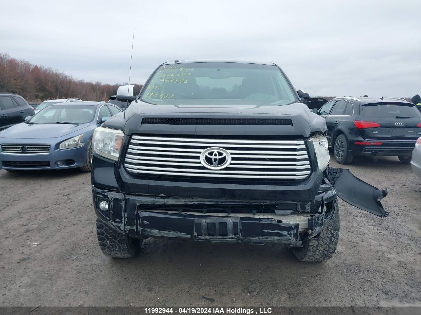 2015 Toyota Tundra Platinum 5.7L V8 VIN: 5TFAY5F11FX457376 Lot: 11992944