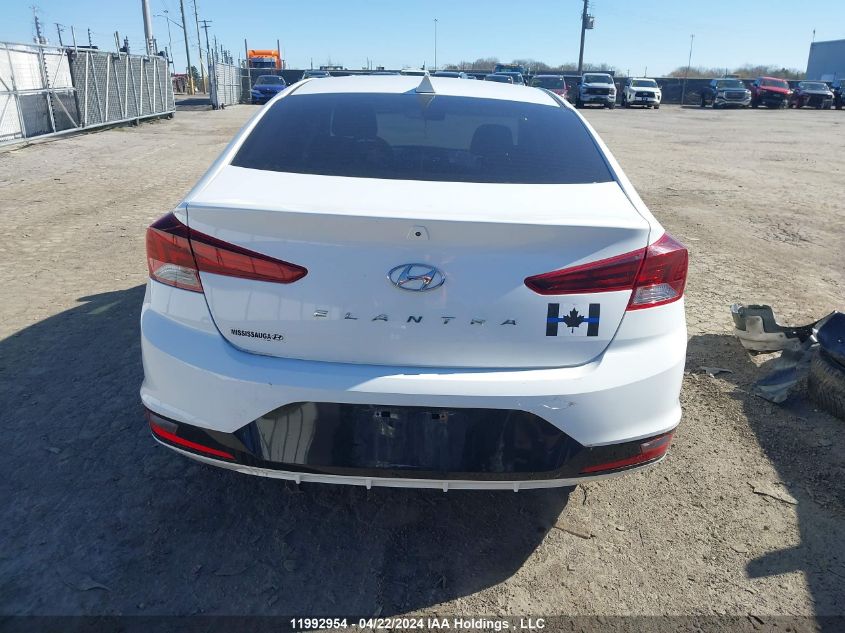 2019 Hyundai Elantra Sel/Value/Limited VIN: KMHD84LF5KU839814 Lot: 11992954