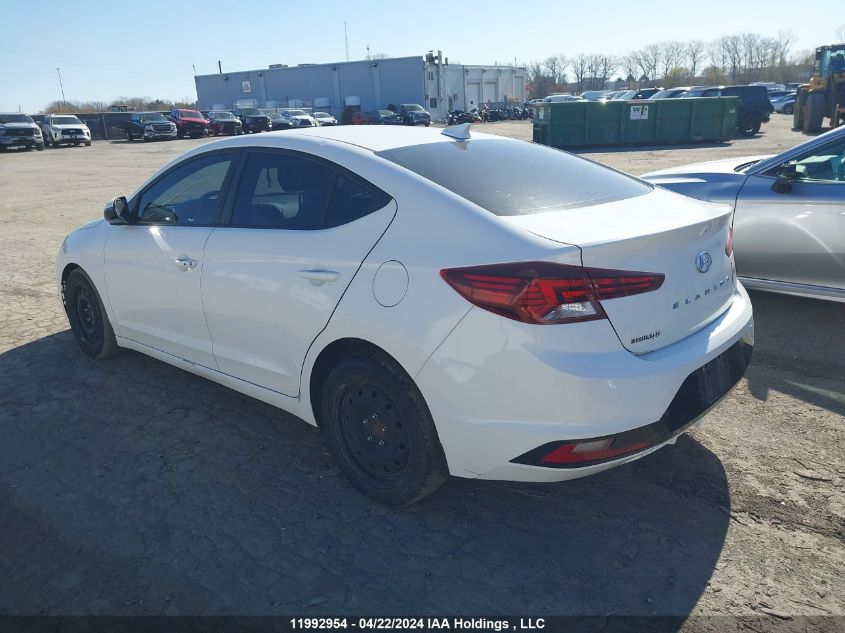 2019 Hyundai Elantra Sel/Value/Limited VIN: KMHD84LF5KU839814 Lot: 11992954